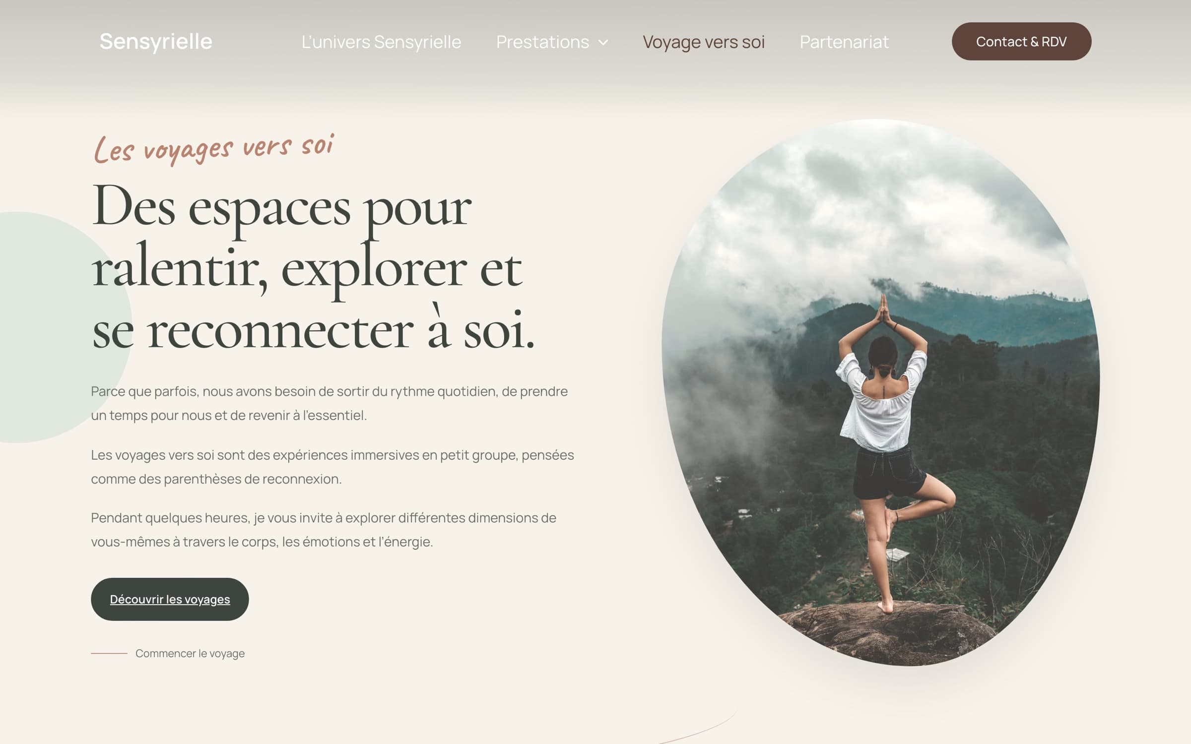 Sensyrielle website